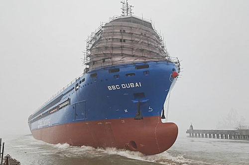 Sanfu launched a 11000DWT MPV