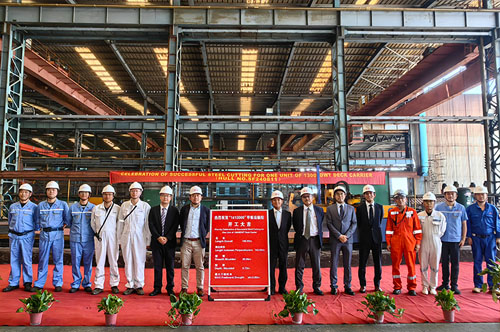 One ship steel cutting and one ship was delivered! SANFU SHIPPING has completed two production milestones