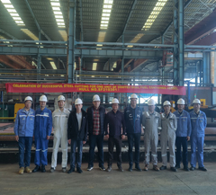三福首制3500TEU集裝箱船開工建造
